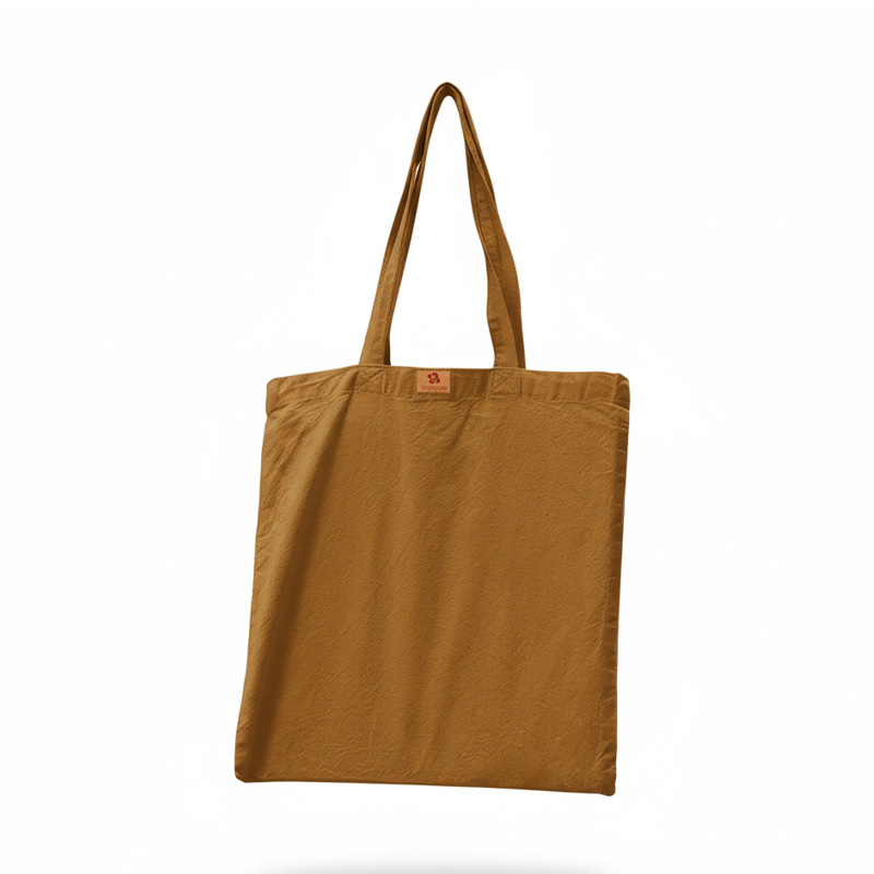 Picture of Samia Crafts 13/14Inch Top Handle Canvas Tote Bag Brown Color with Zipper - Simple Plain Solid Color Hand and Shoulder Bag for Daily Use Picture of Samia Crafts 13/14Inch Top Handle Canvas Tote Bag Brown Color with Zipper - Simple Plain Solid Color Hand and Shoulder Bag for Daily Use