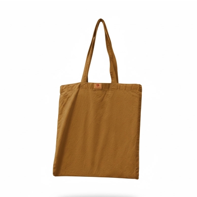Picture of Samia Crafts 13/14Inch Top Handle Canvas Tote Bag Brown Color with Zipper - Simple Plain Solid Color Hand and Shoulder Bag for Daily Use Picture of Samia Crafts 13/14Inch Top Handle Canvas Tote Bag Brown Color with Zipper - Simple Plain Solid Color Hand and Shoulder Bag for Daily Use