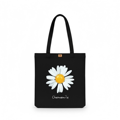 Picture of Samia Craft Unique Simple Design Printed Canvas Tote Bag - Stylish, Durable for Daily Versatile Use