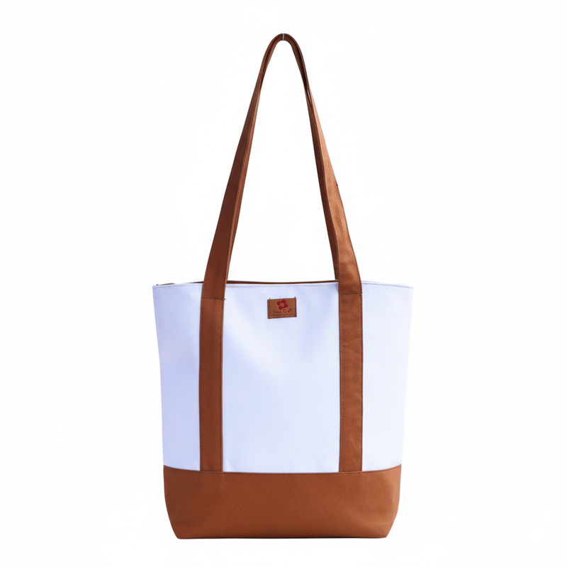 Picture of Samia Craft Exclusive Design Fashionable Canvas Shopping Bag with Zipper for Women and College - University Students