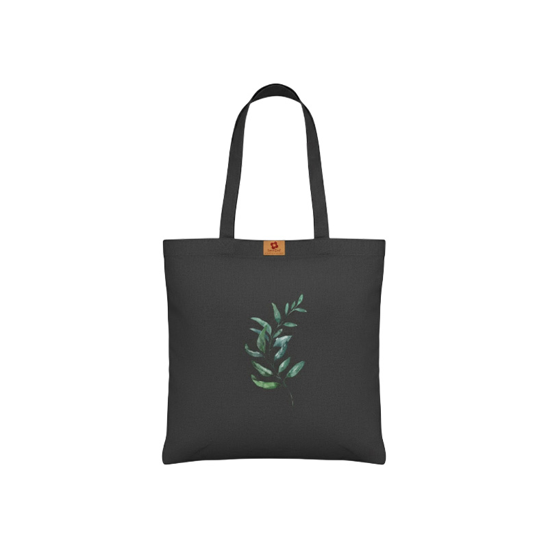 Picture of SamiaCraft Floral Design Cotton Canvas Tote Bag with Zipper for Women & Students University, College Fashion