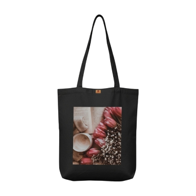 Picture of Samia Craft Floral Printed Stylish Sustainability: Cotton Canvas Tote in Chic Prints