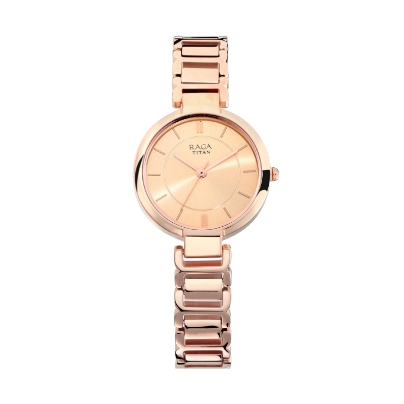 Picture of Titan 2608Wm01 Raga Women'S Sundial Gold Elegance