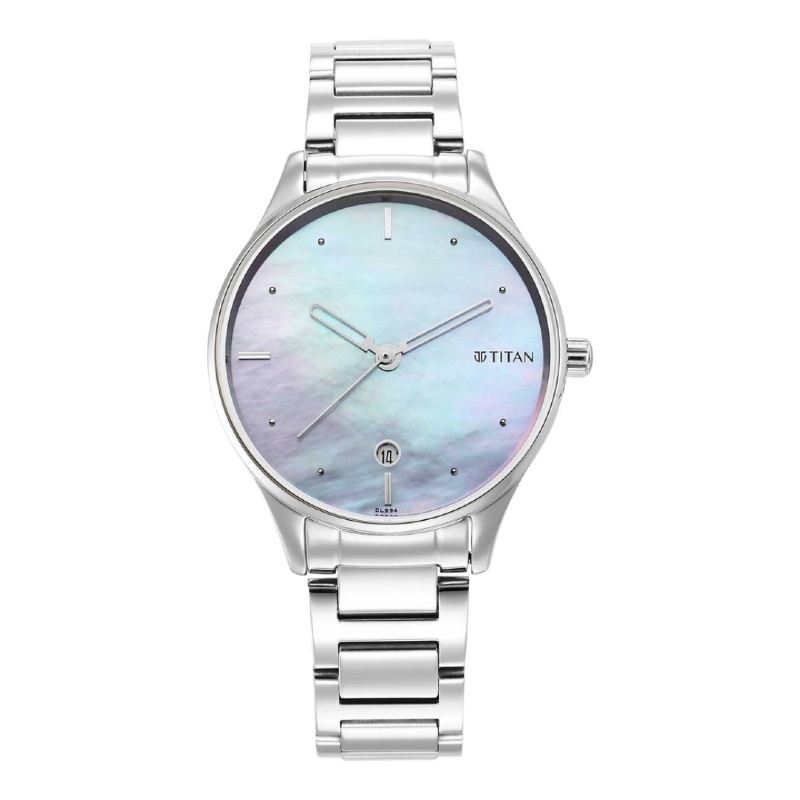 Picture of Titan 2670Sm11 Pastel Dreams Purple Mother Of Pearl Dial Analog Metal Strap Watch For Women