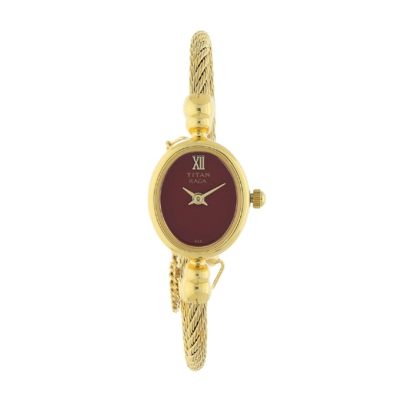 Picture of Titan 197Ym02 Raga Analog Red Dial Women'S Watch