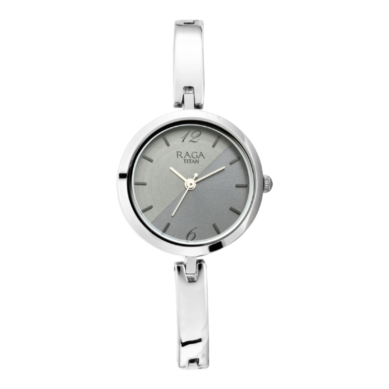 Picture of Titan 2606Sm05 Raga Viva Silver Dial Metal Strap Watch