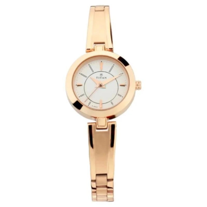 Picture of Titan Quartz A Quartz Analog Silver Dial Metal Strap Watch For Women (2598Wm01)