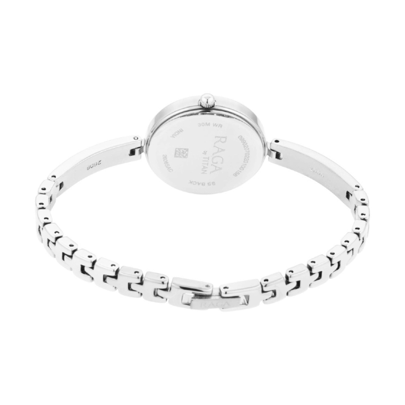 Picture of Titan 2606Sm05 Raga Viva Silver Dial Metal Strap Watch