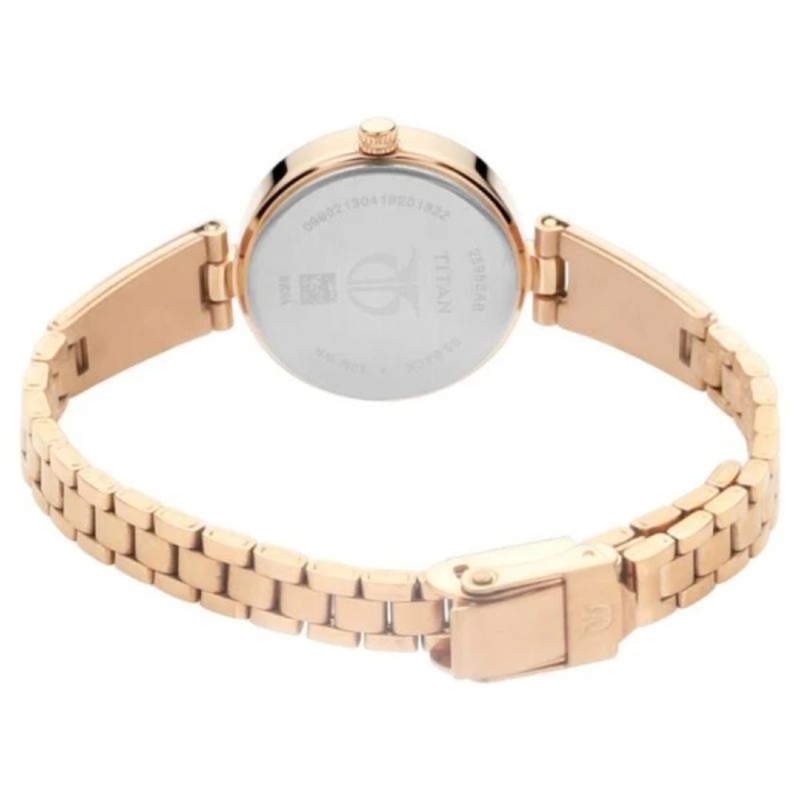 Picture of Titan Quartz A Quartz Analog Silver Dial Metal Strap Watch For Women (2598Wm01)