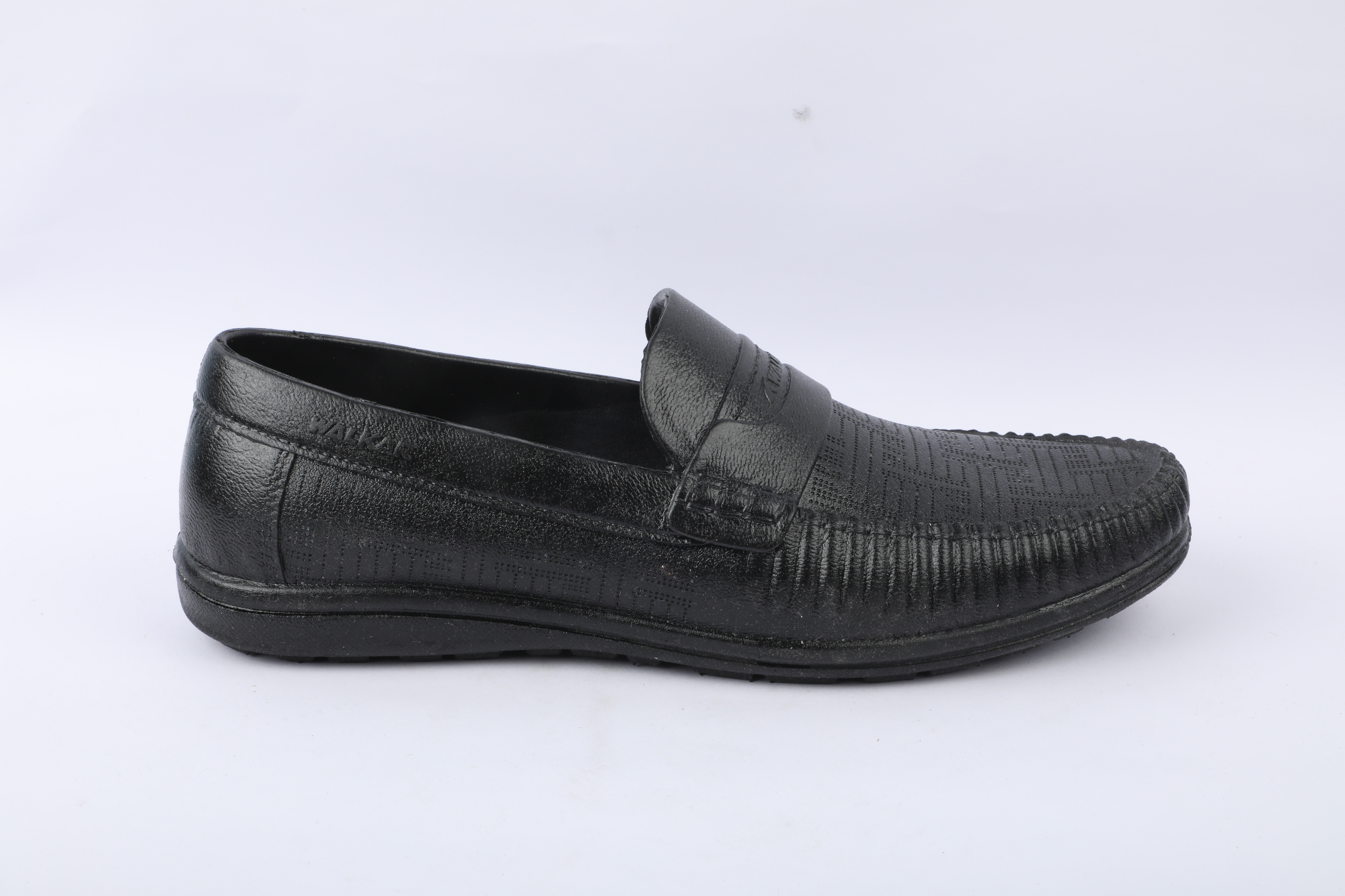 Picture of Mens Water Proof Premium Moccasin Shoe-Black-MKT