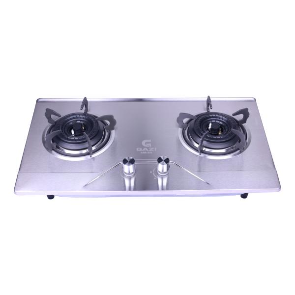 Picture of Gazi Smiss Double Burner Steel Body Gas Stove EG-B720S (Best Price)