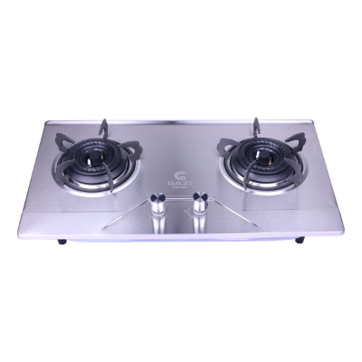 Picture of Gazi Smiss Double Burner Steel Body Gas Stove EG-B720S (Best Price)