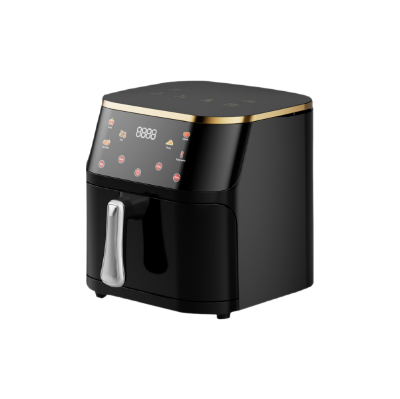 Picture of Gazi Smiss 1800W 7 litre Air Fryer (GA-AF-11) with Stainless Steel Surface and Automatic Shut Off Technology and Frying, Digital Touch Control and Timer  Customizable Temperature Settings