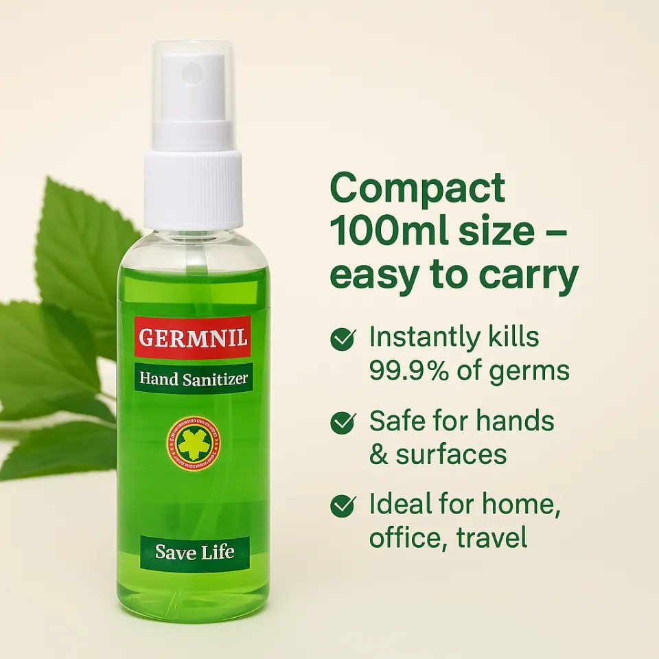 Hand-Sanitizer-Spray-100ml Picture of Germnil Hand Sanitizer (Spray) 100ml