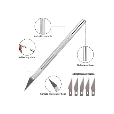 Picture of High Quality - Precision Cutter With 6 Pieces B-lade - Easy to Use And Maintain - Refine and Excellent - Reliable and Durable Picture of High Quality - Precision Cutter With 6 Pieces B-lade - Easy to Use And Maintain - Refine and Excellent - Reliable and Durable