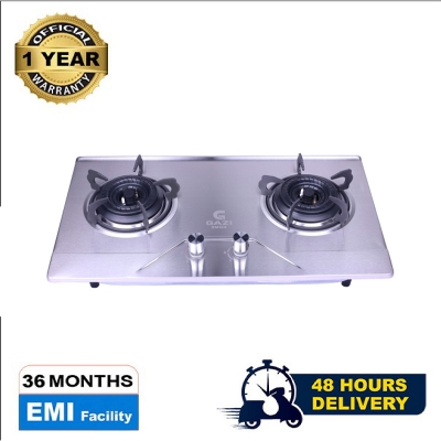 Picture of Gazi Smiss Double Burner Steel Body Gas Stove EG-B720S (Best Price)