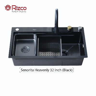 Picture of Rizco Senorita Heavenly 30 Inch Multi Functional Heavy Stainless Kitchen Sink (Best Price)