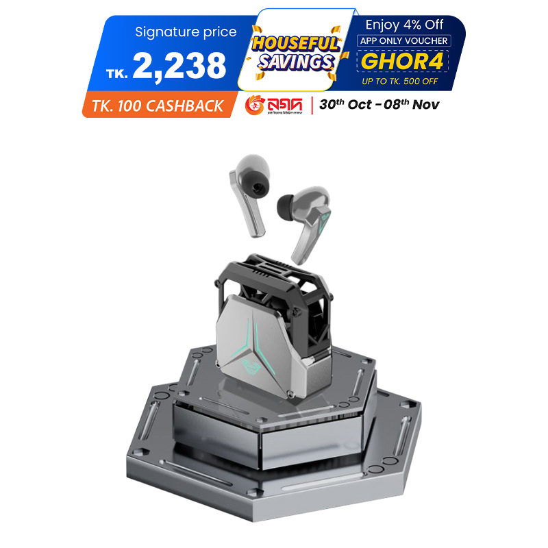 Picture of New Arrival Celebrat W43 Cool Shape Mecha Style TWS Earphones