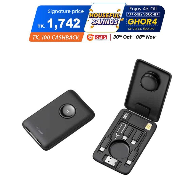 Picture of Mcdodo CH-244 8 in 1 Multi-functional Accessory Organizer With Apple Watch Charger