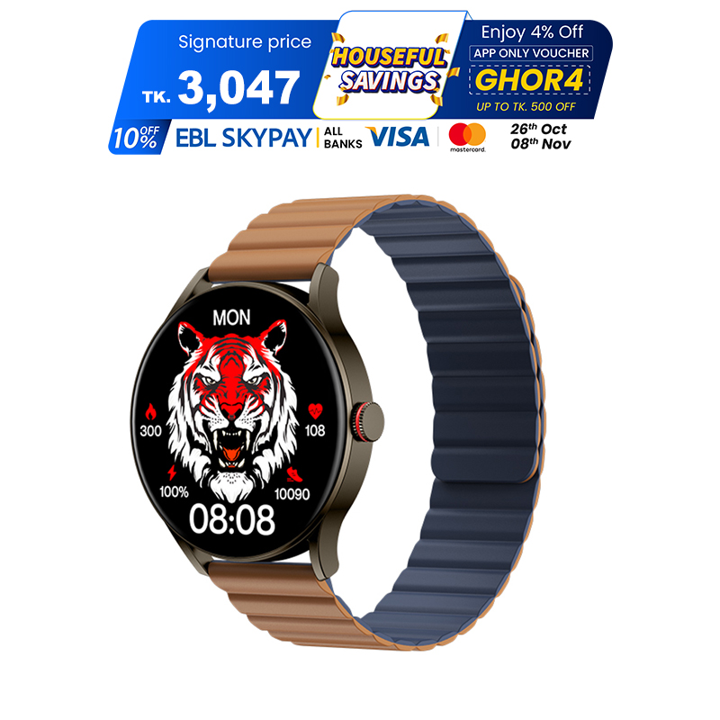 Picture of IMIKI TG1 Bluetooth Calling Blood Pressure Monitor Smart Watch With Always On Display & ( Dual Strap ) Picture of IMIKI TG1 Bluetooth Calling Blood Pressure Monitor Smart Watch With Always On Display & ( Dual Strap )