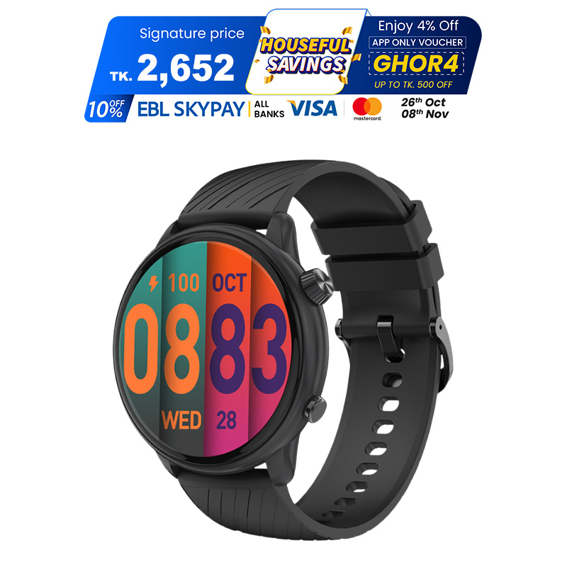 Picture of IMIKI TG2 1.43" AMOLED BT Calling Smart Watch with Silicon Strap Picture of IMIKI TG2 1.43" AMOLED BT Calling Smart Watch with Silicon Strap