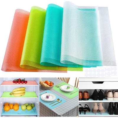 Picture of  4 Pis Washable Fridge Mat Refrigerator Mat Waterproof