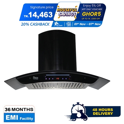 Picture of Rizco RZ HC 905 36 inch Kitchen Hood Chimney with Auto Cleaning Technology (Best Price)