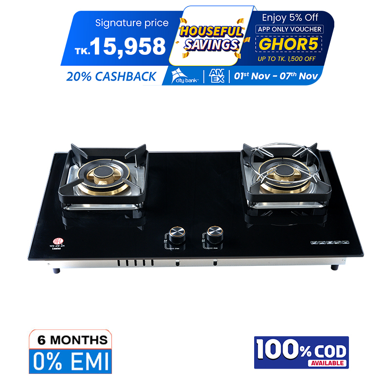 Picture of RFL BUILT IN GLS LPG HOB LUMINA with Flame failure Device