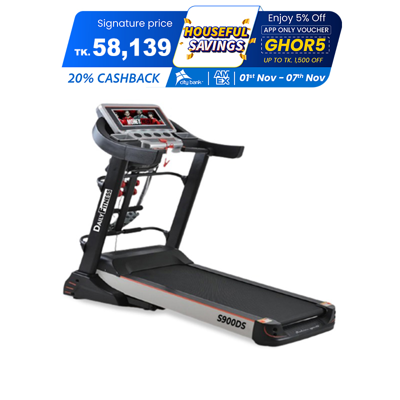 Picture of Daily fitness Multifunction Motorized Treadmill Model: S900DS LCD