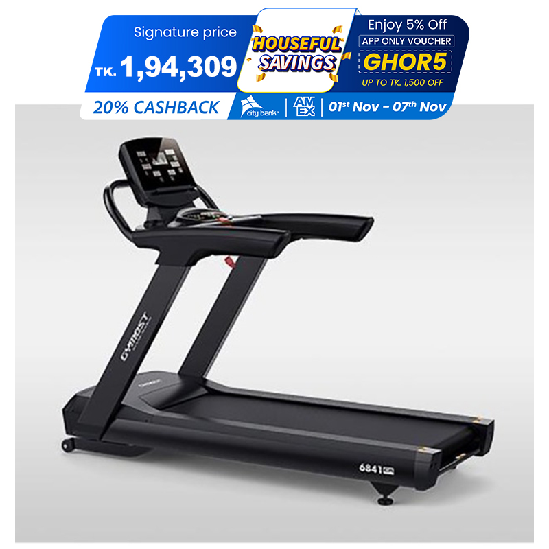 Picture of GYMOST Commercial Motorized Treadmill Model:– 6841EA