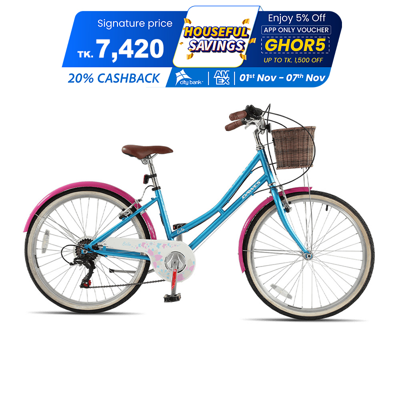 Picture of EU Standard Bella 6 speed 24 inch Ladies bicycle Picture of EU Standard Bella 6 speed 24 inch Ladies bicycle