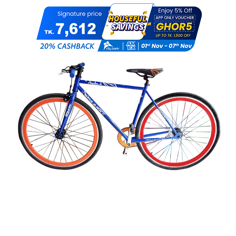 Picture of Duranta Stl 1-Spd Spaark 1-Spd 700C-11 Red/Blue Bicycle