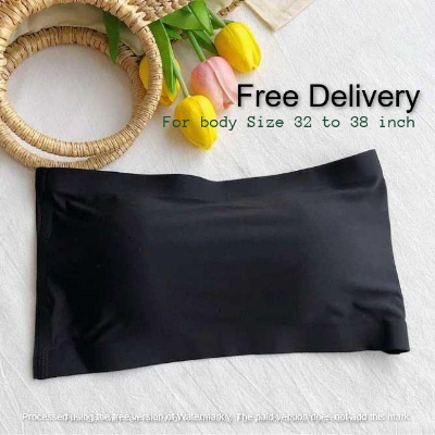 Picture of Strapless padded tube silk foam bra for women - One Piece - Bra