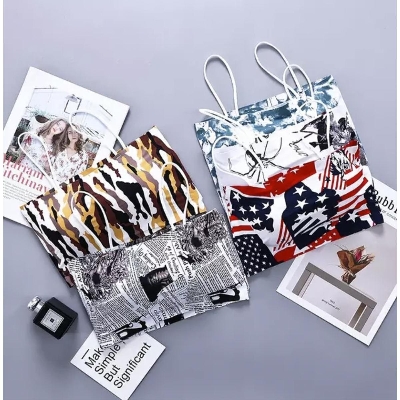 Picture of Printed slim strap padded body shape bra for women-One piece - Bra - Bra