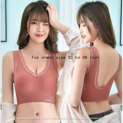 Picture of Imported Breathable Push Up Soft Bra for Women