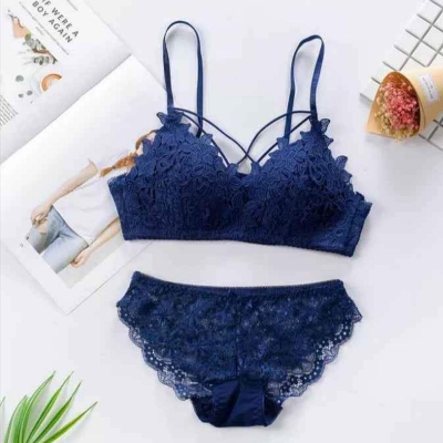 Picture of Modern Push Up Bra And Panty Set for Women