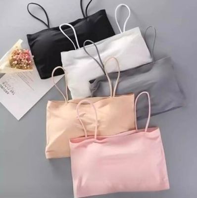 Picture of Ice silk strap padded body shape bra for women