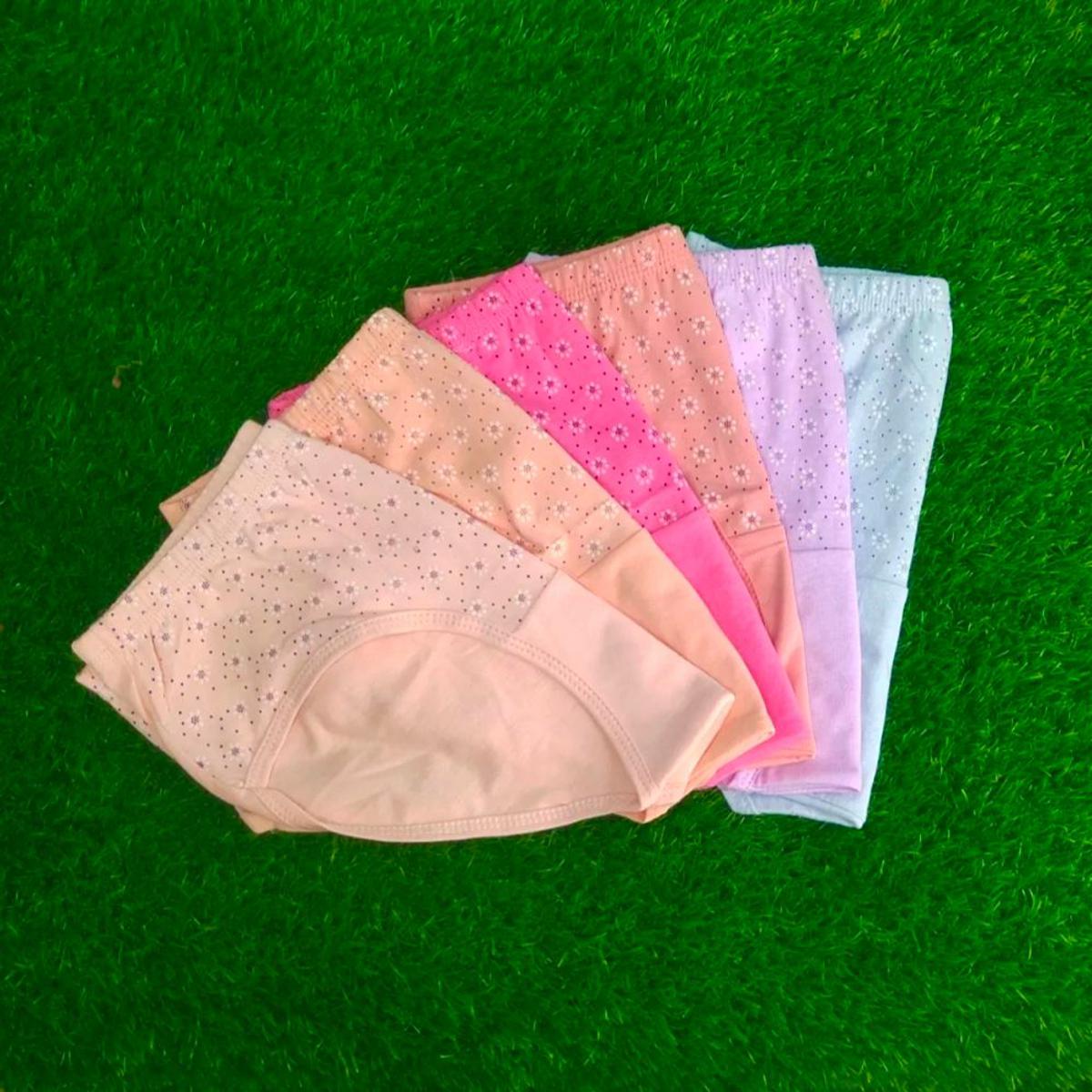 Picture of Pack of 6 Printed cotton Comfortable Panty for Women