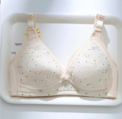Picture of Imported Premium Breastfeeding Bra sports Bra Front Button Bra cotton Bra comfortable Bra new born baby feeding Bra for women
