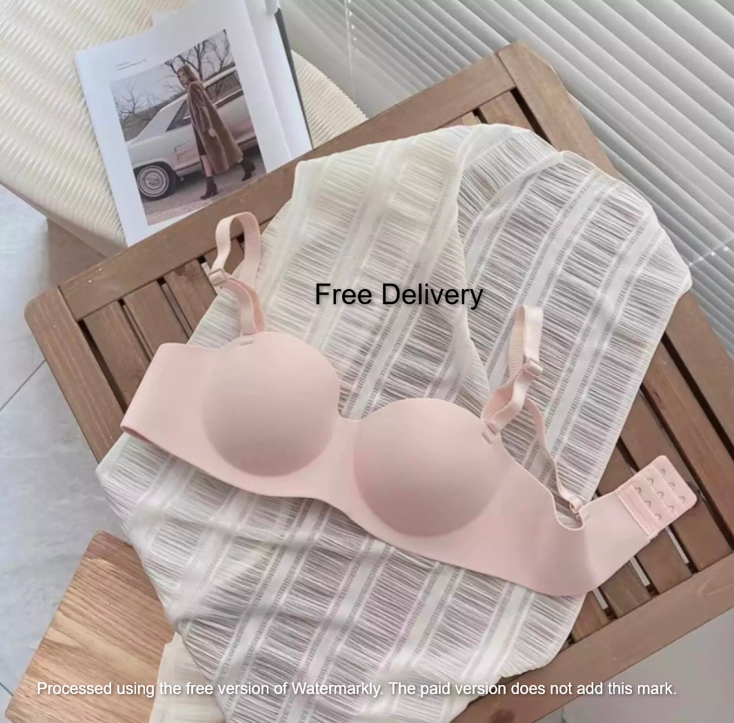 Picture of Imported Women Solid Seamless Underwear Adjustable Push Up Fashion Female Breathable Lingerie Bra for Women