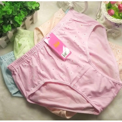 Picture of 3 Piece Premium Printed Cotton Panty for Women