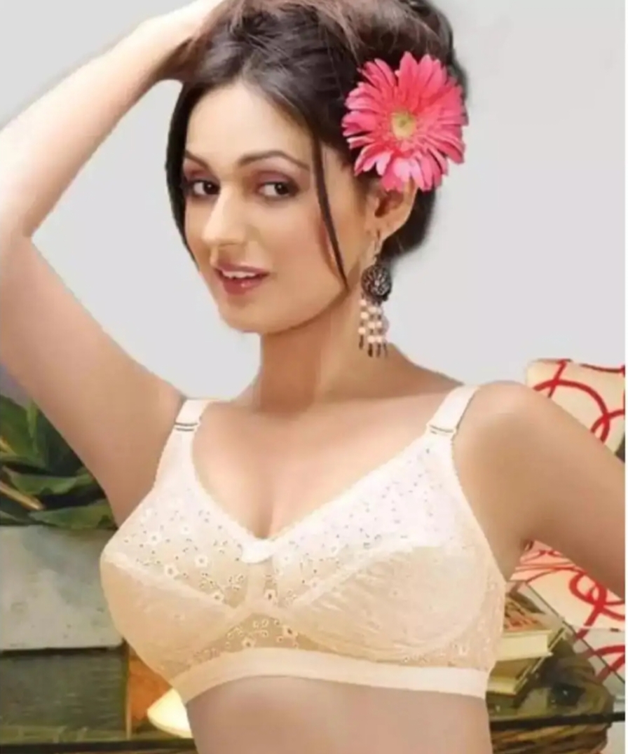 Picture of 1 Piece Soft Comfortable Cotton Chicken Bra for Women