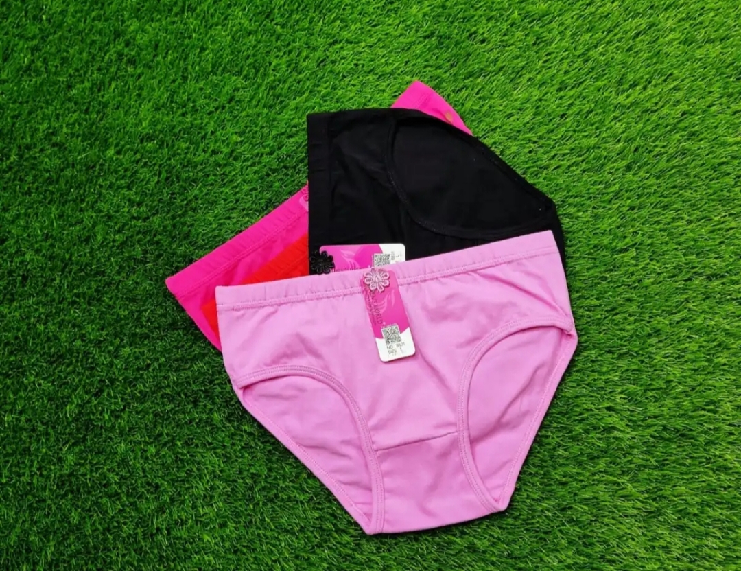 Picture of Printed Cotton Panty For Women (Multicolor 3 Piece Pack)