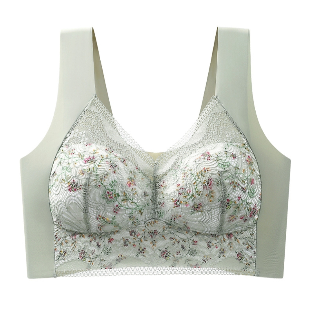 Picture of Imported New design Stylish Soft Comfortable Lace Padded Bra for Women (one piece)