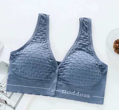 Picture of Imported Front Button Soft Cotton Maternity Bra Nursing Bra For New Born Baby Feeding (One Piece)