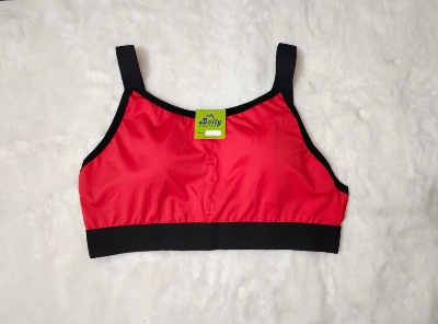 Picture of 1 Piece Sports bra breathable gathered bra running bra beautiful back bra seamless bra padded bra for Women