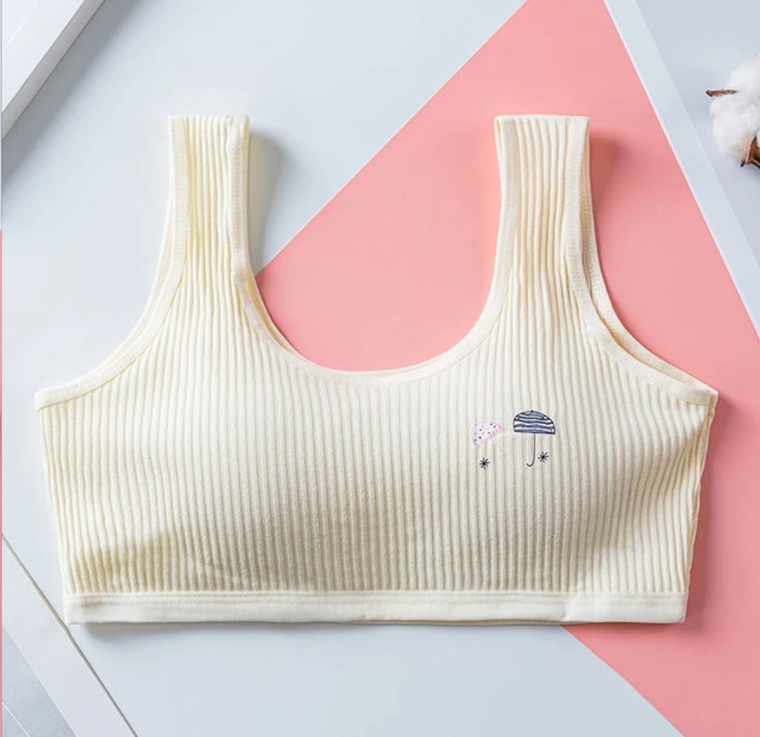 Picture of Imported padded soft and comfortable semis bra for teenagers and girls - One Piece