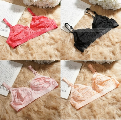 Picture of 3 Piece Soft Comfortable Cotton Chicken Bra for Women