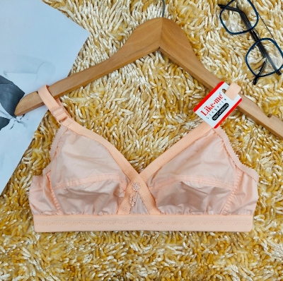 Picture of 1 piece comfortable Indian Like me bra cotton big belt soft synthetic Bra for women