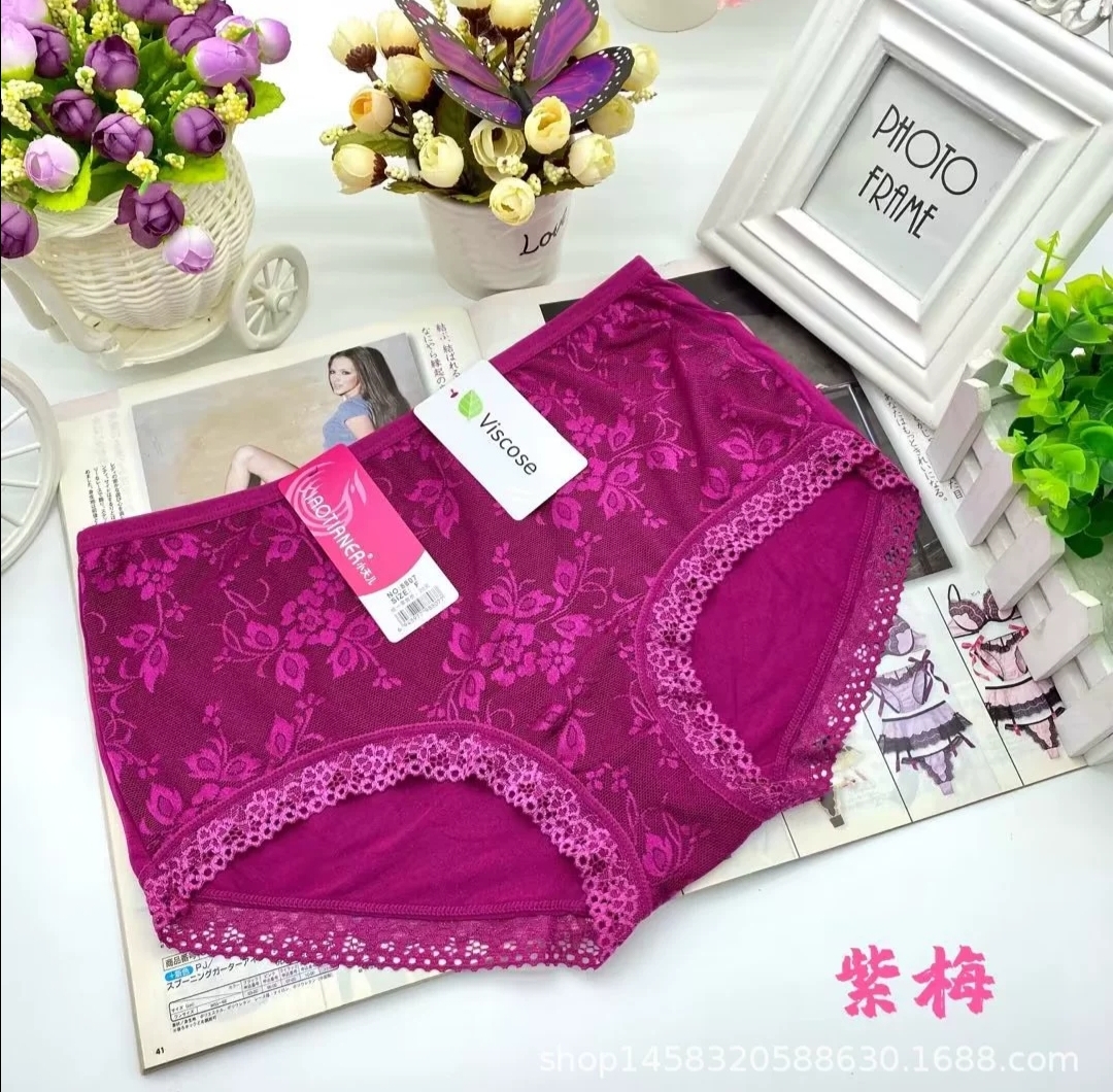 Picture of One Piece Imported Premium Lace Breathable Underwear Comfortable Panty for Women